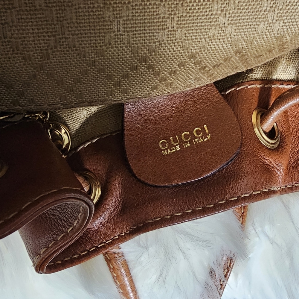 Gucci Leather Backpack - Picture 4 of 6